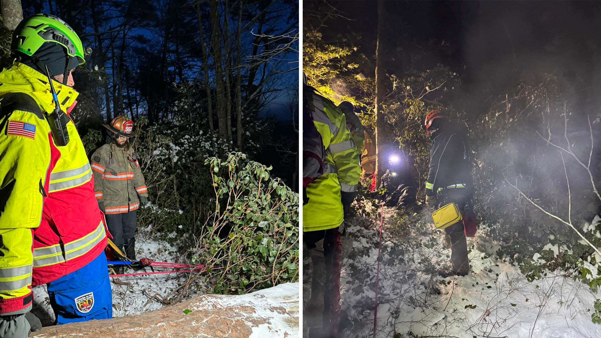 Man dies after overnight rescue from 700-foot bluff at Fall Creek Falls